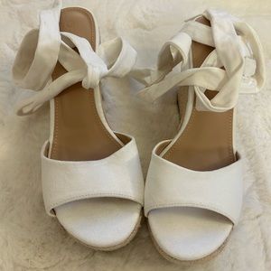 New Wedge Sandals 8 1/2 4th of July Sale